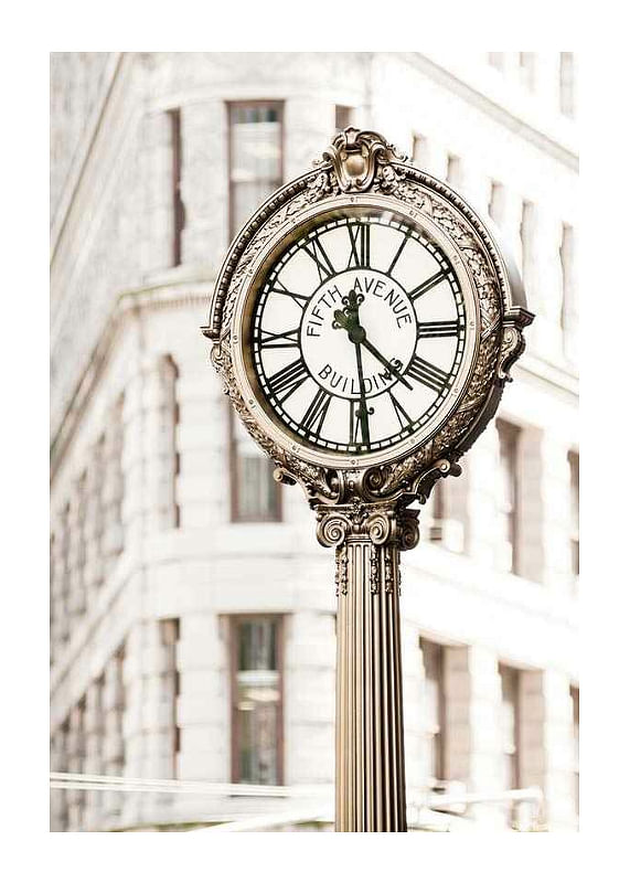 Fifth Avenue Building Clock-12