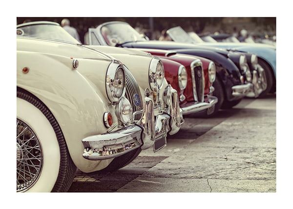 Plakāts Retro Old Cars