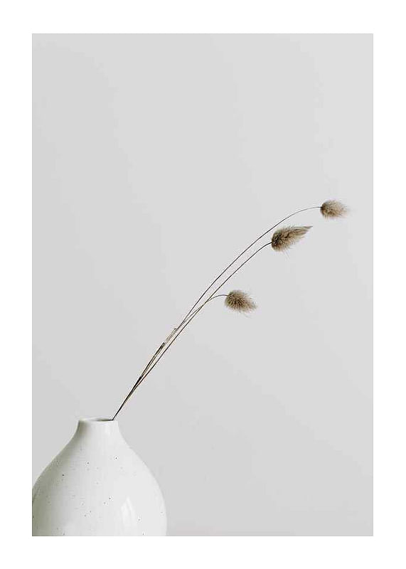Dried Flower White Vase-12