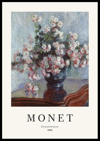 Plakat Monet Chrysanthemums