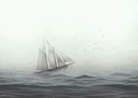 Boat On Sea-3