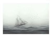 Boat On Sea-1