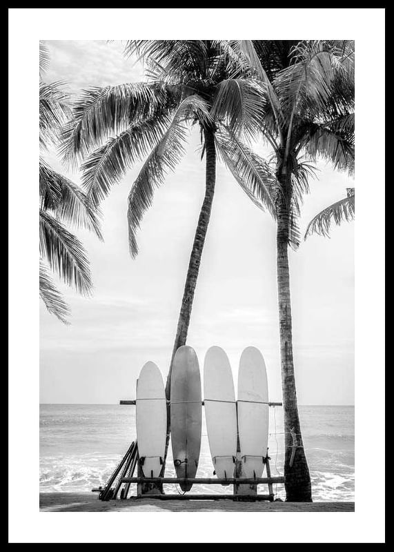 Surfing Boards On Beach-12