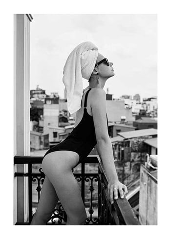 Plakat On The Balcony