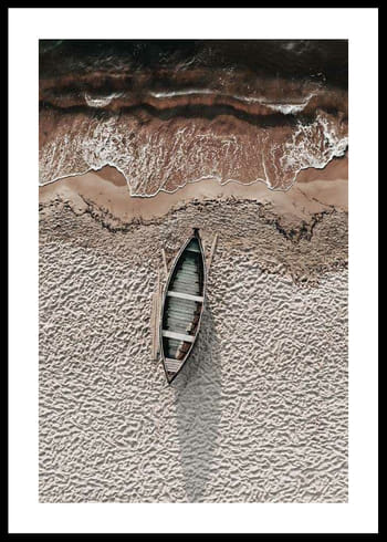 Affiche Boat On Beach