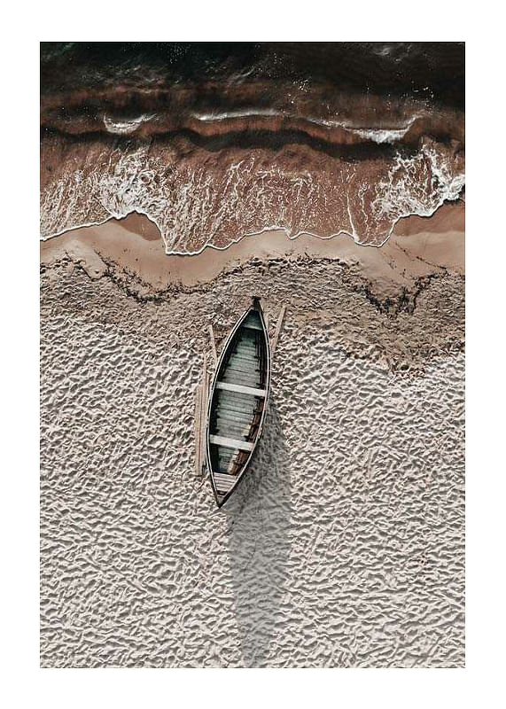 Boat On Beach-12