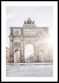 The Siegestor In Munich-0