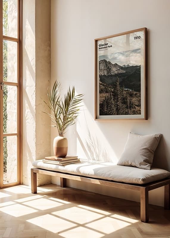 Poster Glacier National Park crossfade