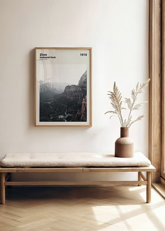 Poster Zion National Park crossfade