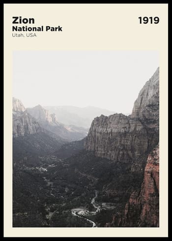 Poster Zion National Park