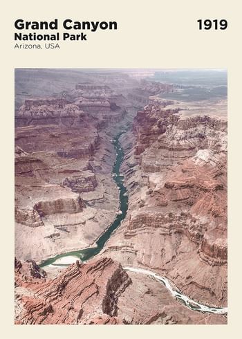Affiche Grand Canyon National Park