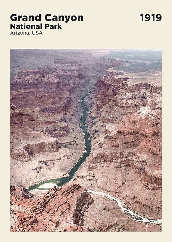 Plagát Grand Canyon National Park