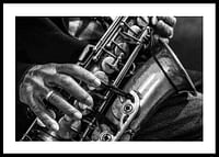 Playing The Saxophone-0