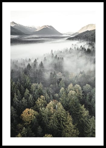 Poster Misty Mountains