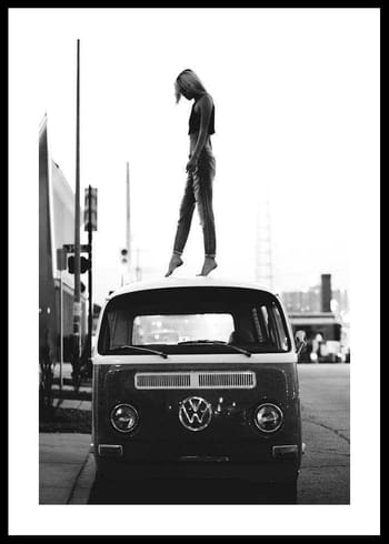Poster Volkswagen Girl