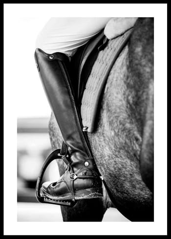 Poster Riding Boot