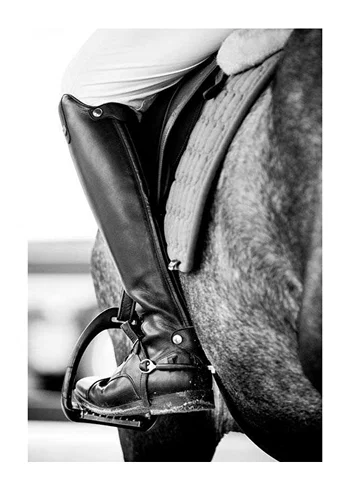 Poster Riding Boot