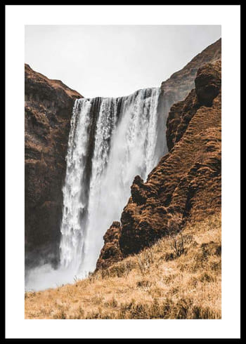 Plakat  Skogafoss Waterfall