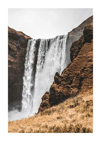 Poster  Skogafoss Waterfall
