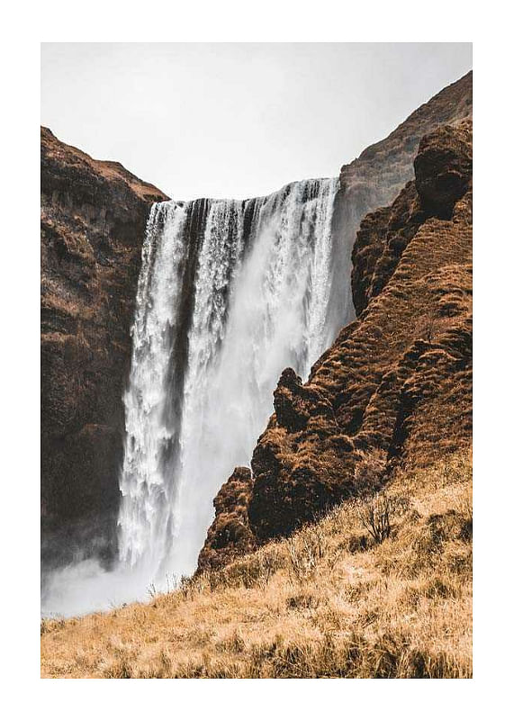 Plagát  Skogafoss Waterfall