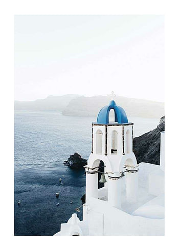 Poster Santorini Coast