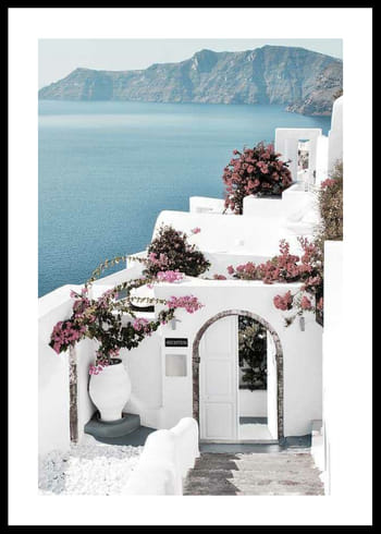 Poster Santorini Village