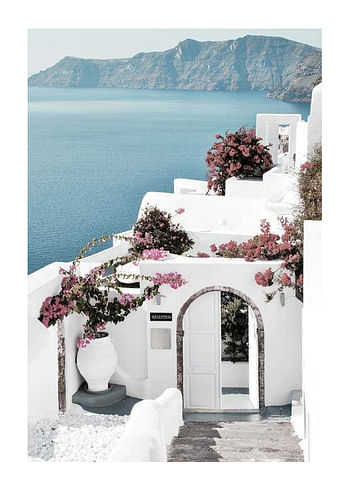 Poster Santorini Village