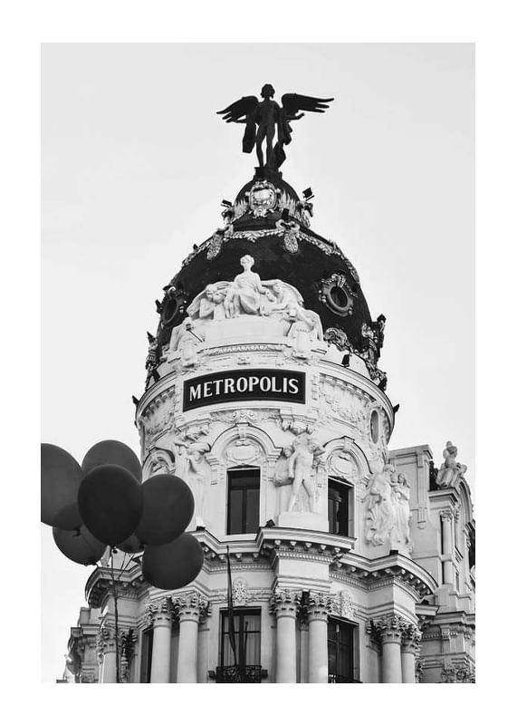 Plagát Metropolis Madrid