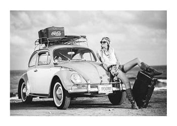 Poster Beetle Backpacker