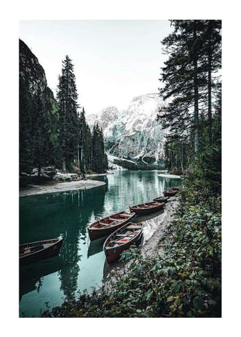 Poster River Boats