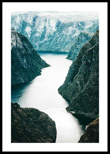 Poster Naeroyfjord