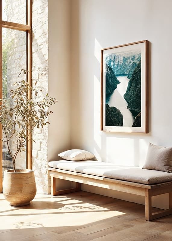 Poster Naeroyfjord crossfade