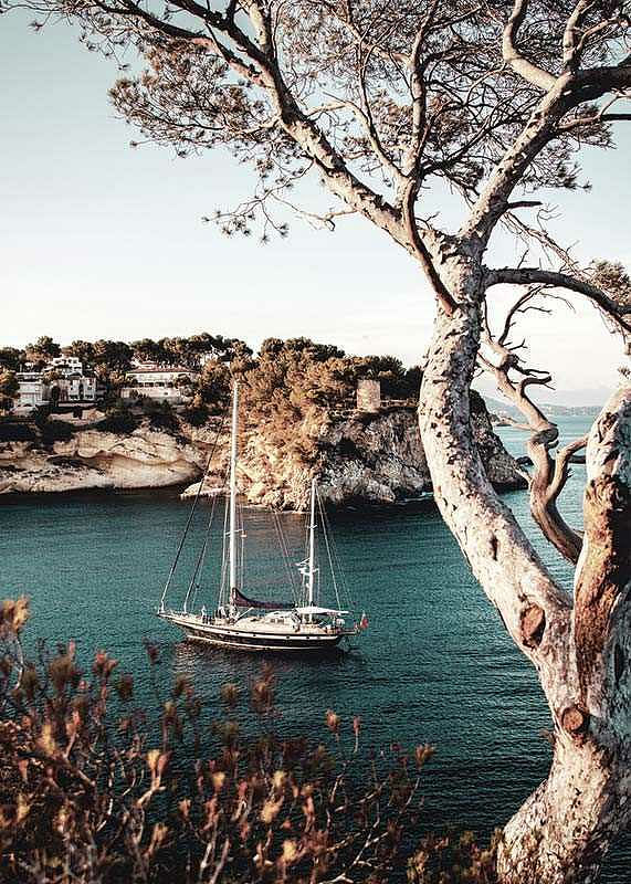 Boat In Bay-12