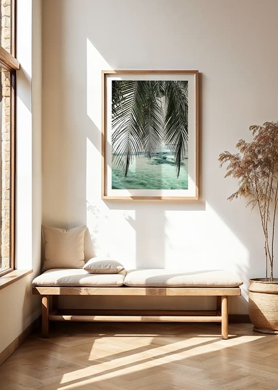 Poster Palm Curtain crossfade