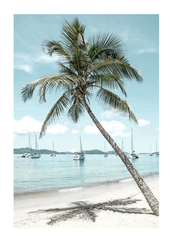 Plagát Leaning Palm No2