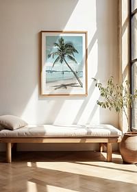 Leaning Palm No2-4