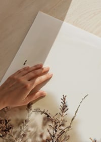 Close-up of dry blades of grass in brown and beige tones, photographic-9