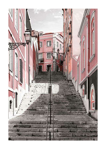 Affiche Lisbon Street