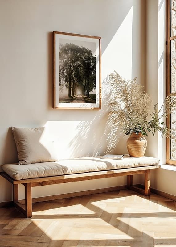 Poster Morning Road crossfade