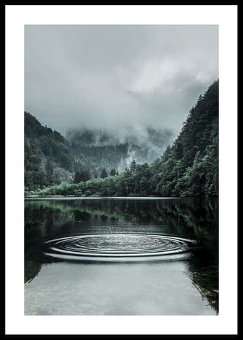 Plakat Krotensee Lake