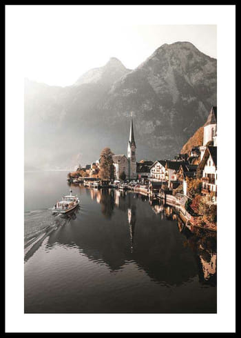 Poster Hallstatt Austria