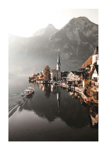 Affiche Hallstatt Austria