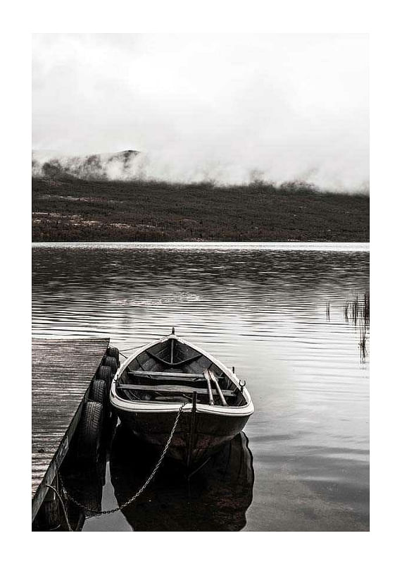 Boat In Lake-12
