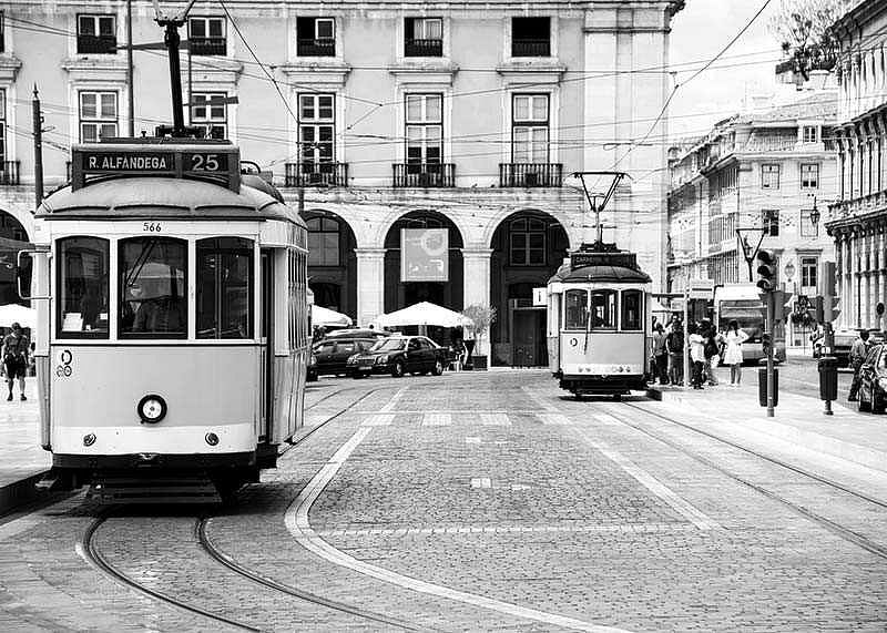 Trams In Lisbon-12