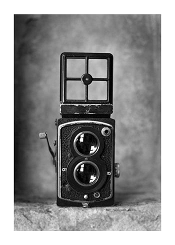 Plakat Twin Lens Camera