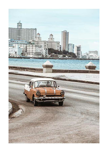 Plakat Vintage American Car