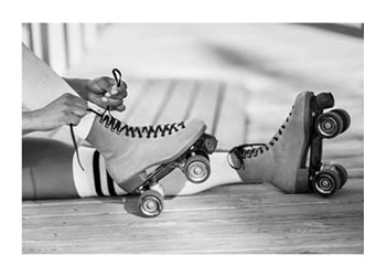 Juliste Roller Skates No3