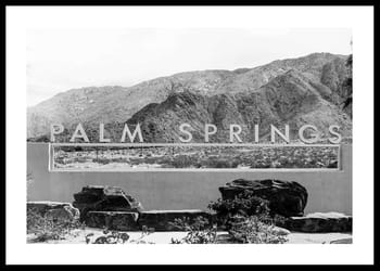 Poster Palm Springs Sign