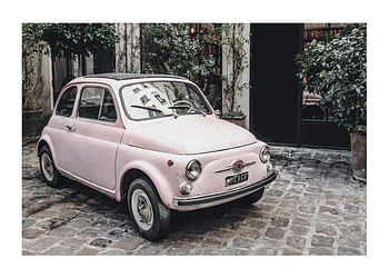 Poster Pink Car