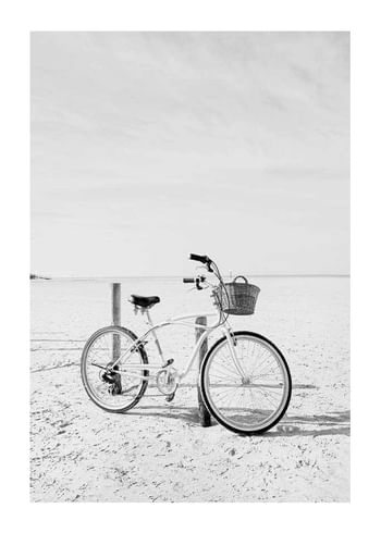 Poster Bicycle On The Beach
